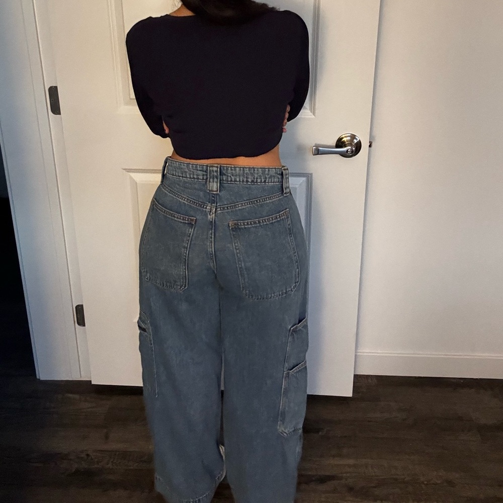High Rise Blue Jeans - Picture 6 of 6